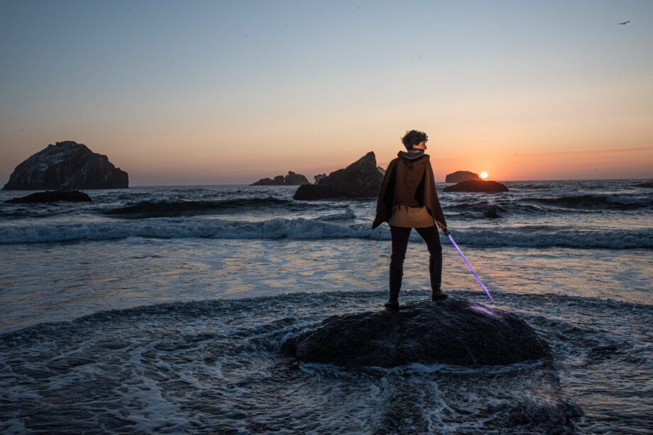 img="Star Wars cosplay on the Southern Oregon Coast photography by Eric Wyatt"