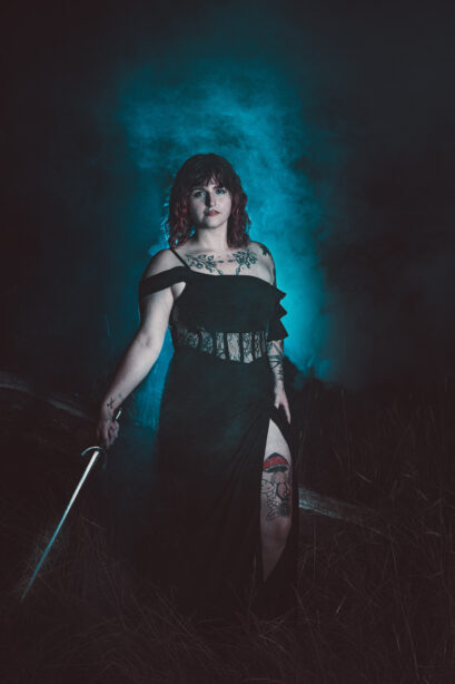 img="Fantasy woman with sword by Eric Wyatt Photography"